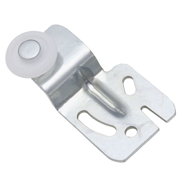National Hardware Zinc-Plated Silver Plastic/Steel Sliding Door Hangers , 2PK N344-887